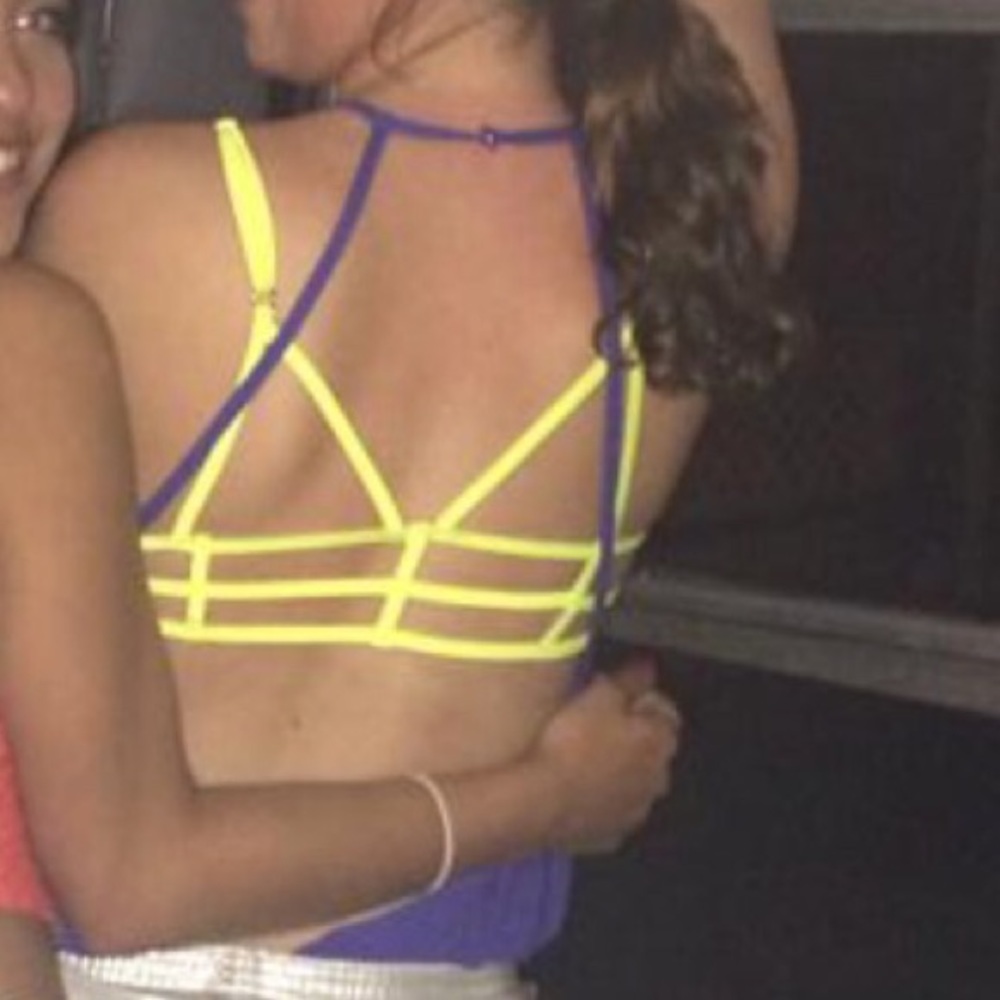 One Teaspoon Neon Bralette